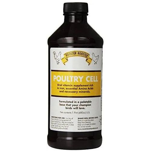 Rooster Booster Poultry Cell Bird Vitamin Supplement 16 oz. Rooster Booster