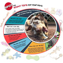 SPOT Mini Launch & Fetch Tennis Ball Interactive Dog Toy, 33 Feet Ethical Pet
