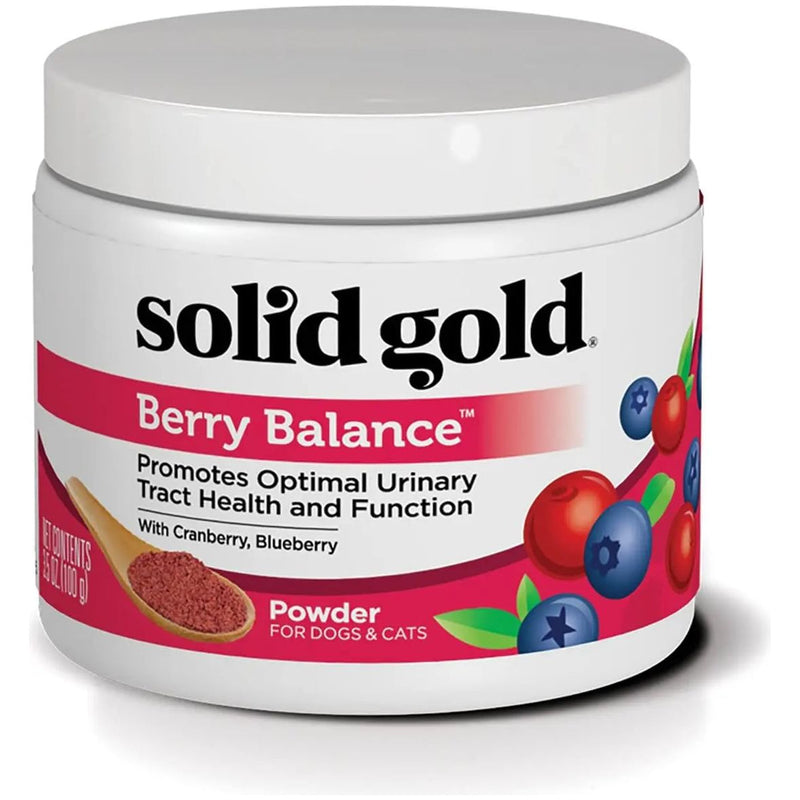 Solid Gold Berry Balance Supplement Healthy Urinary Tract 3.5 oz. Solid Gold