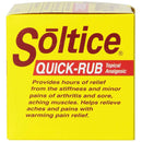 Soltice Quick Rub Topical Pain 3 oz. Oakhurst