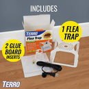 Terro Indoor Electric Refillable Flea Trap, White TERRO