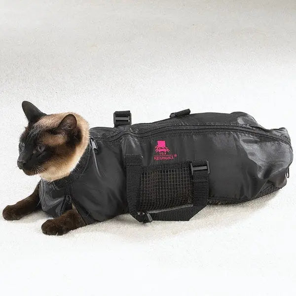 Top Performance Cat Grooming Bag Small Black Top Performance