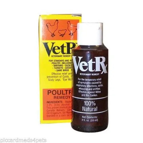 VetRx Poultry 2 oz. for the Relief and Prevention Poultry Health 2-Pack Goodwinol