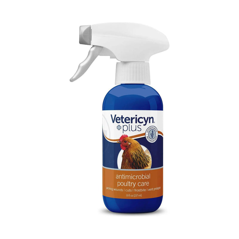 Vetericyn Plus Poultry Care Advanced Cleanser Therapy 8 oz. Made in USA Vetericyn