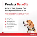ZYMOX Plus Otic-HC Formula Enzymatic Solution Hydrocortisone 1% 1.25 oz. ZYMOX