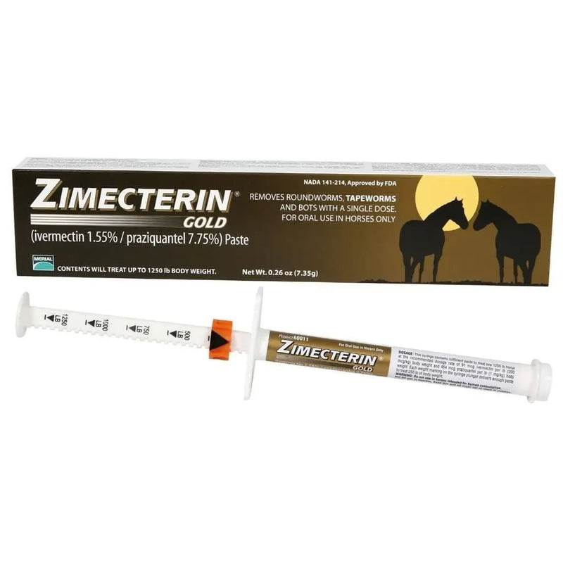 Zimecterin Gold Horse Wormers 2-Pack Merial