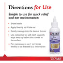 Zymox Ear Cleanser Refreshing and Non-Drying 4oz. ZYMOX