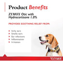 Zymox Otic Pet Ear Treatment with Hydrocortisone 8 oz. ZYMOX