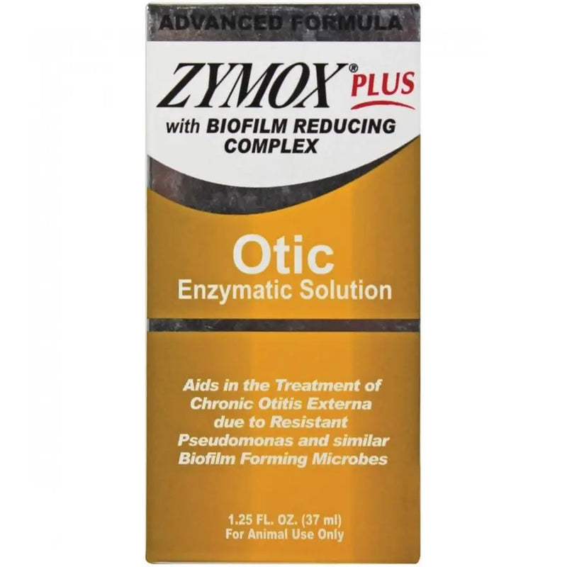 Zymox Plus Otic Advanced Formula Enzymatic Ear Solution 1.25oz. ZYMOX