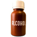 Alcohol Dispensing Bottle Amber Plastic 8oz. Jorvet