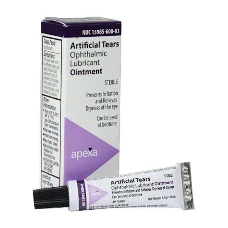 Apexa Artificial Tears Ointment 1/8 oz. - Piccard Pet Supplies