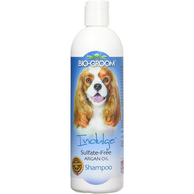 Bio-Groom Indulge Sulfate Free Argan Oil Shampoo 12 oz. for Dog Cat Puppy Kitten Bio-Groom