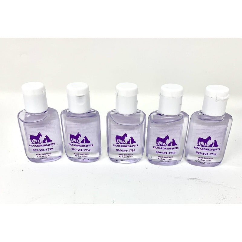 Hand Sanitizer Travel Size 5-Pack 1/2 oz. Piccardmeds4pets.com