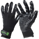 HandsOn Gloves Pet Grooming Gloves, Black HandsOn
