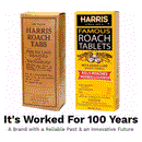 Harris Roach Tablets Boric Acid Roach Killer 6 oz. 145 Tablets Harris