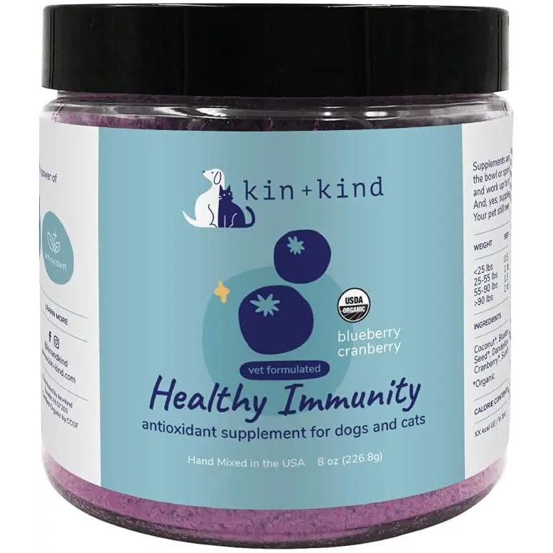 kin+kind Cranberry Supplement for Dogs and Cats 8 oz. kin+kind