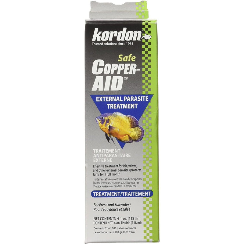 Kordon Copper-Aid External Parasite Treatment 4 oz. Kordon