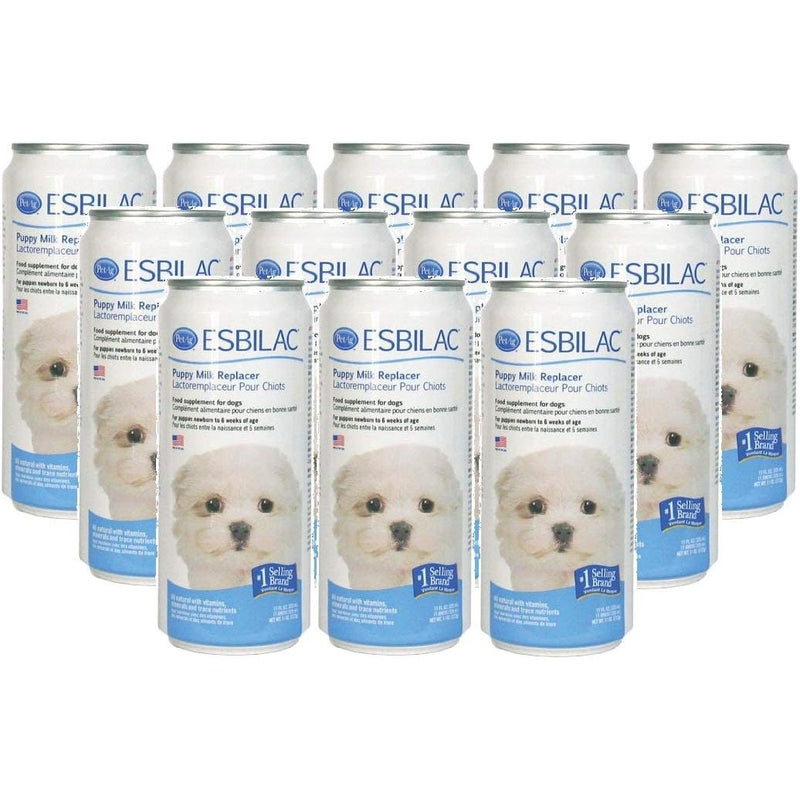 PetAg Esbilac Puppies Milk Replacer Liquid 11 oz. 12-Pack PetAg