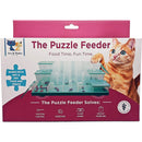 Spot Doc & Phoebe Puzzle Feeder for Cats, Blue SPOT