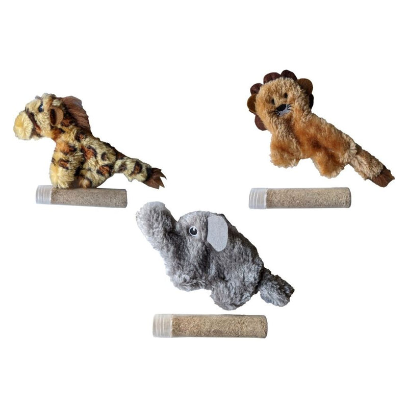 SPOT Naturals Silver Vine Refillable Cat Toy Assorted, Small SPOT