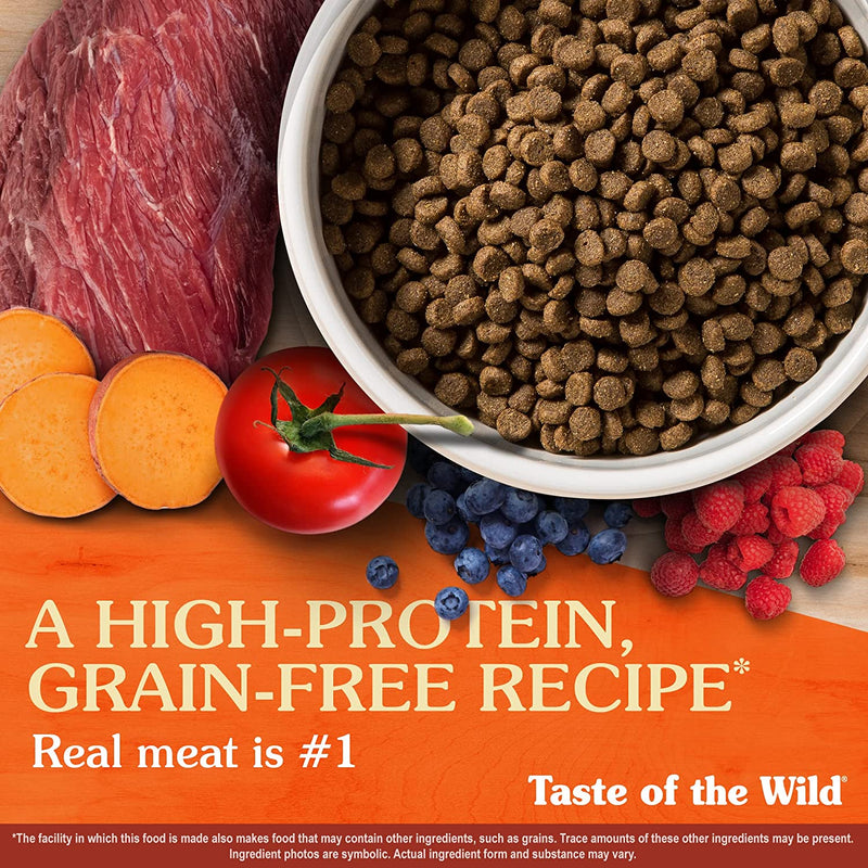 Taste of the Wild High Prairie Grain-Free Dry Puppy Food 5lbs. Taste of the Wild