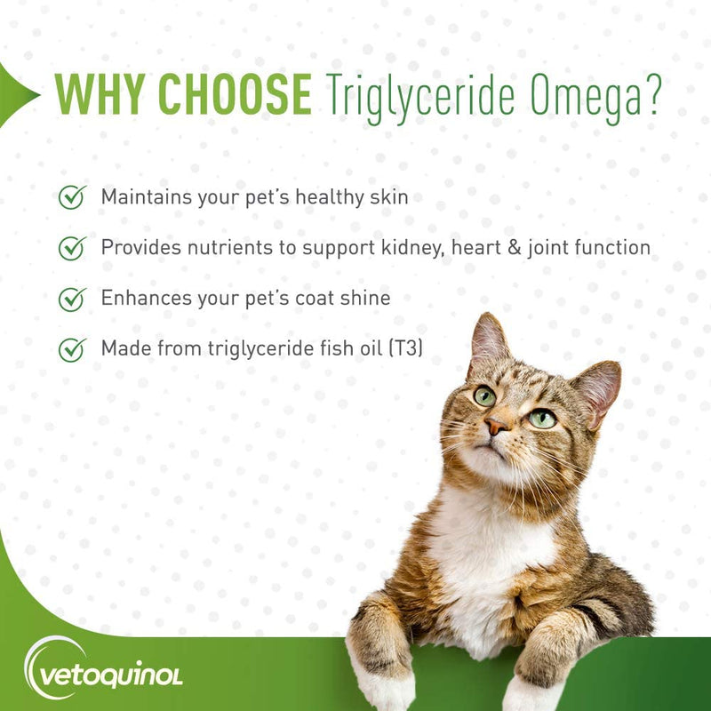 Vetoquinol Omega Pet Supplement MD 60 Caps Vetoquinol