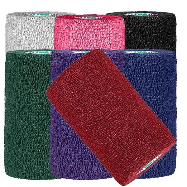 Wrap-It-Up 4" Self Cohesive Flexible Bandages Pets Animals & Humans 18CT, Blue Piccardmeds4pets.com